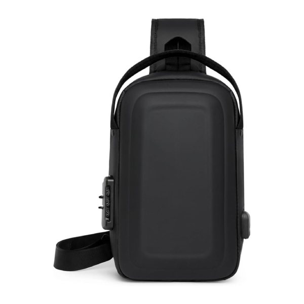 Fashion Travel Shoulder Sling Crossbody Bag With USB Port Full