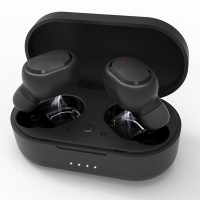 Compact Wireless Earbuds - Black