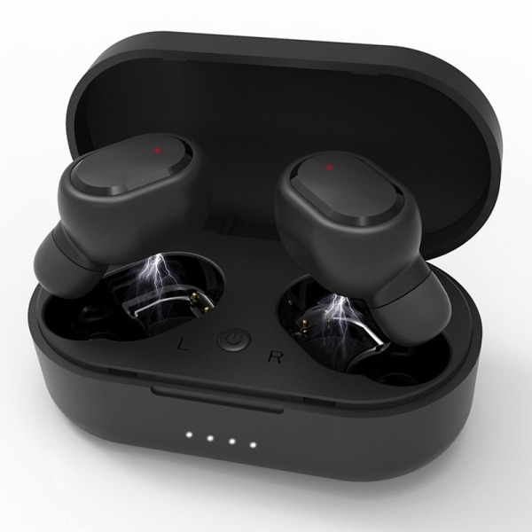 Compact Wireless Earbuds - Black